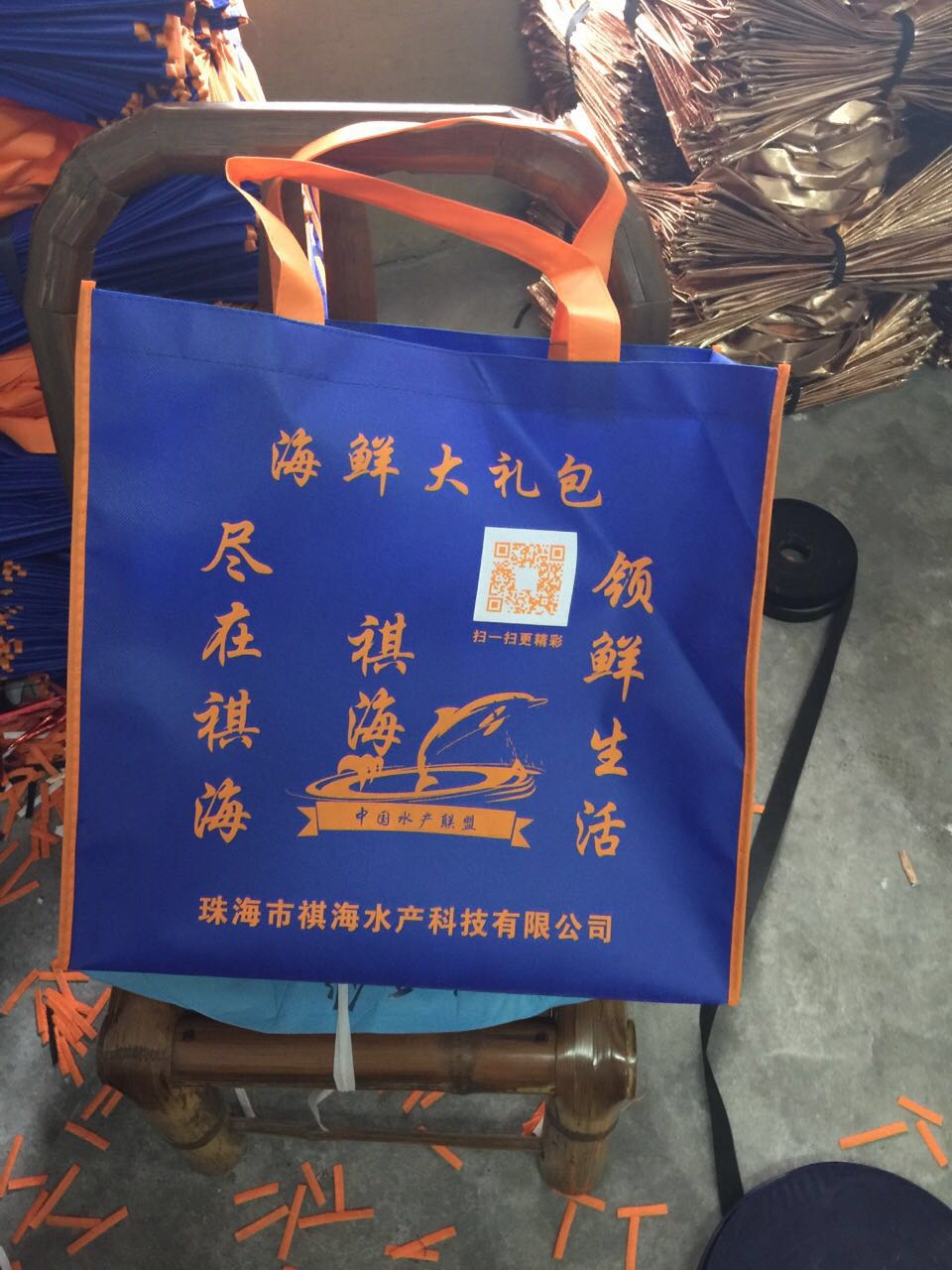 蒼南無紡布袋圖片