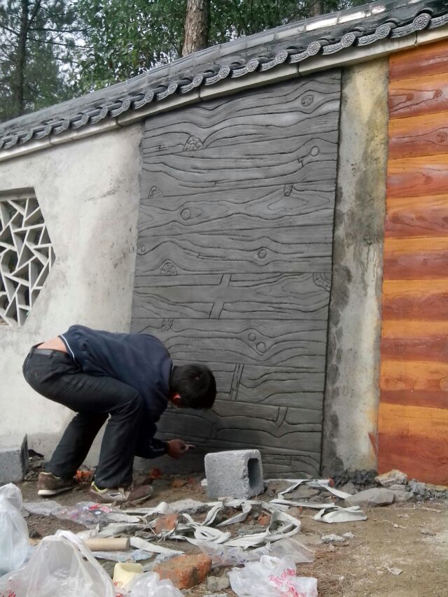 上海仿木地板定做\浙江仿木桩报价\湖南仿木桥梁栏杆价  水泥仿木工艺材料