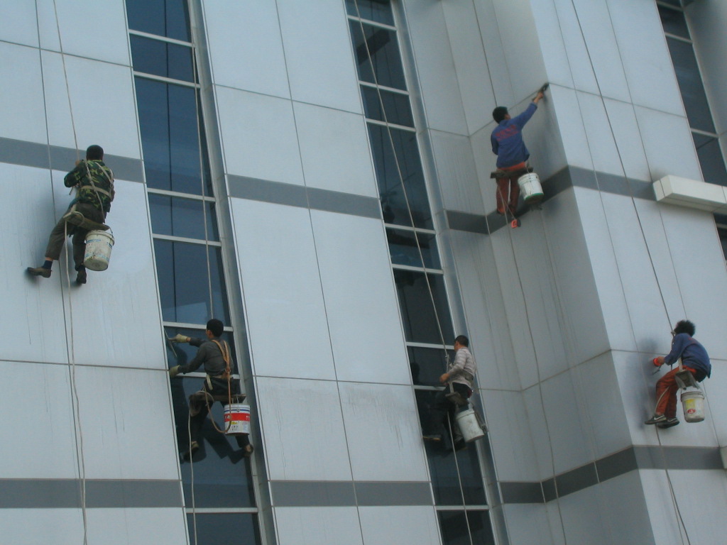 高空外墻清洗圖片/高空外墻清洗樣板圖 (1)