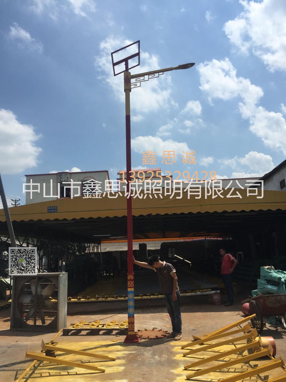 太陽能一體化庭院燈 led 庭院燈 戶外 路燈定制 太陽能庭院燈
