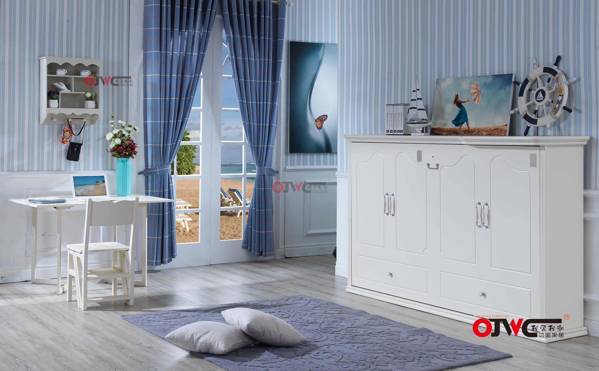 隱形床  功能家具