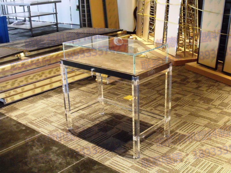 專業(yè)定制有機(jī)玻璃制品首飾展示柜展示架皓德有機(jī)亞克力加工廠