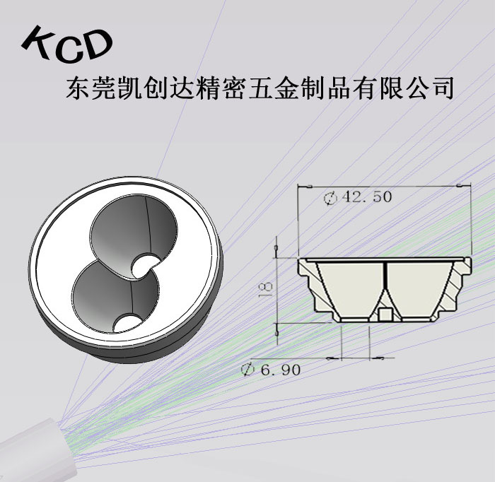 手電筒反光罩圖片/手電筒反光罩樣板圖 (2)