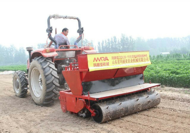 小型大蒜播種機器圖片