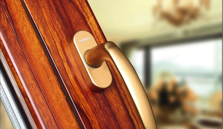 金剛鋁合金門窗雙層中空隔音玻璃非斷橋平開窗CP125K