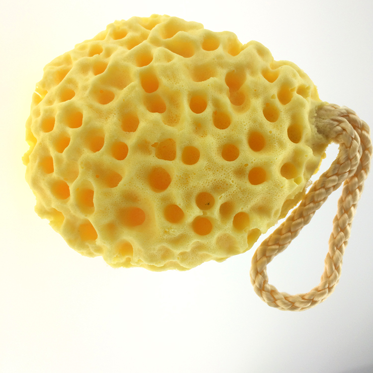 批發(fā)供應(yīng)蜂窩洗澡沐浴棉搓澡海綿遇水會變大海綿