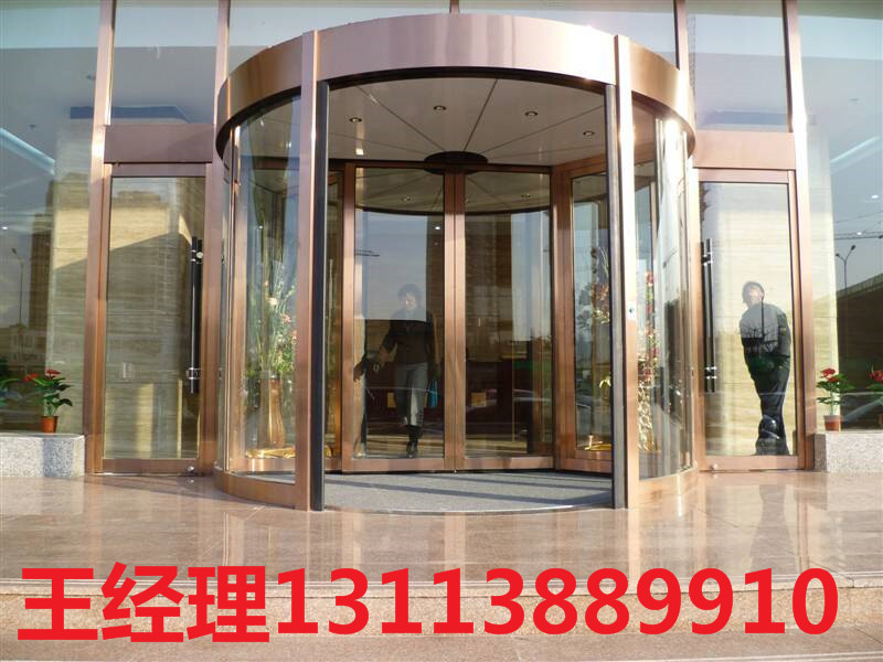 石家莊旋轉(zhuǎn)門圖片/石家莊旋轉(zhuǎn)門樣板圖 (2)