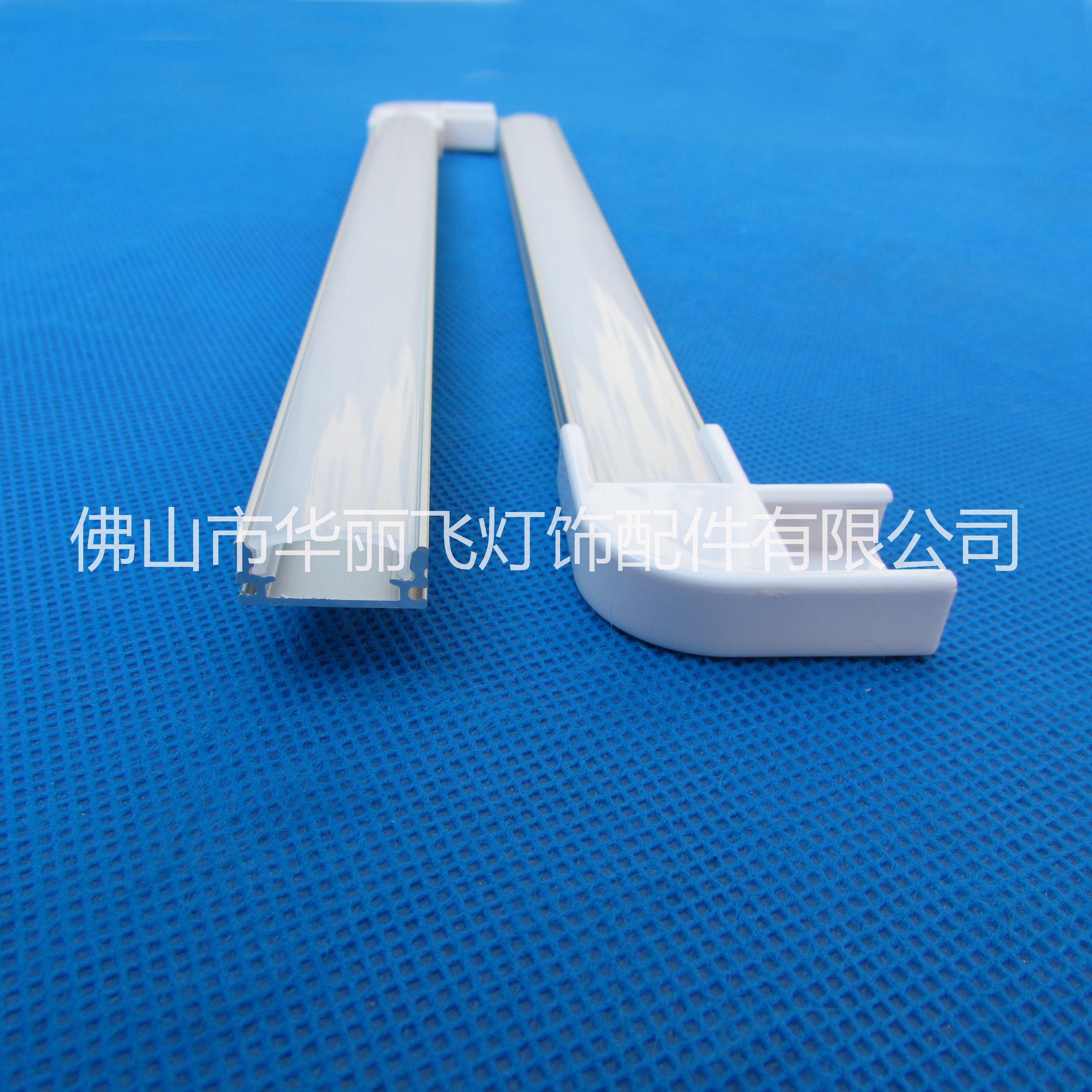 新品帶轉(zhuǎn)角U型LED硬燈條鋁槽圖片/新品帶轉(zhuǎn)角U型LED硬燈條鋁槽樣板圖 (1)