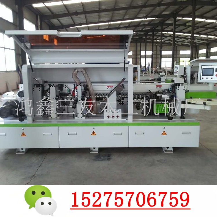 臺式木工全自動直線封邊機圖片