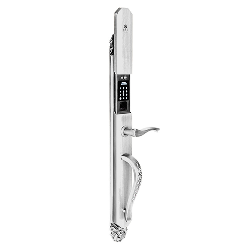 L8866F 豪力士別墅大門鎖 手機(jī)APP智能家居聯(lián)動密碼指紋鎖雙開別墅智能鎖  L8866F智能鎖