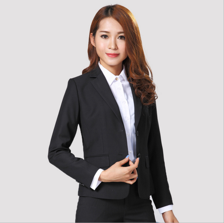 職業(yè)女士西裝圖片