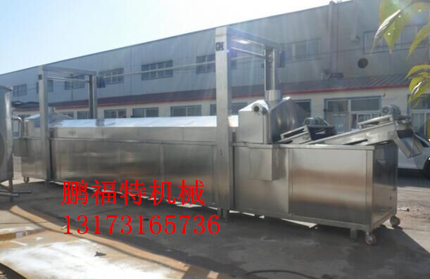 魚豆腐全自動(dòng)油炸線圖片/魚豆腐全自動(dòng)油炸線樣板圖 (4)