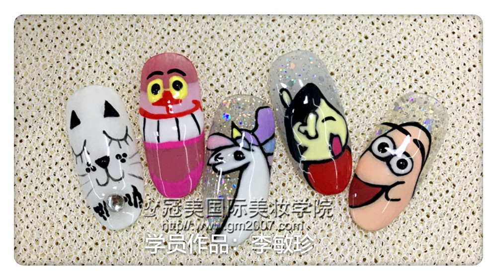 深圳龍崗供應(yīng)美甲款式  美甲教學(xué)圖片/深圳龍崗供應(yīng)美甲款式  美甲教學(xué)樣板圖 (2)