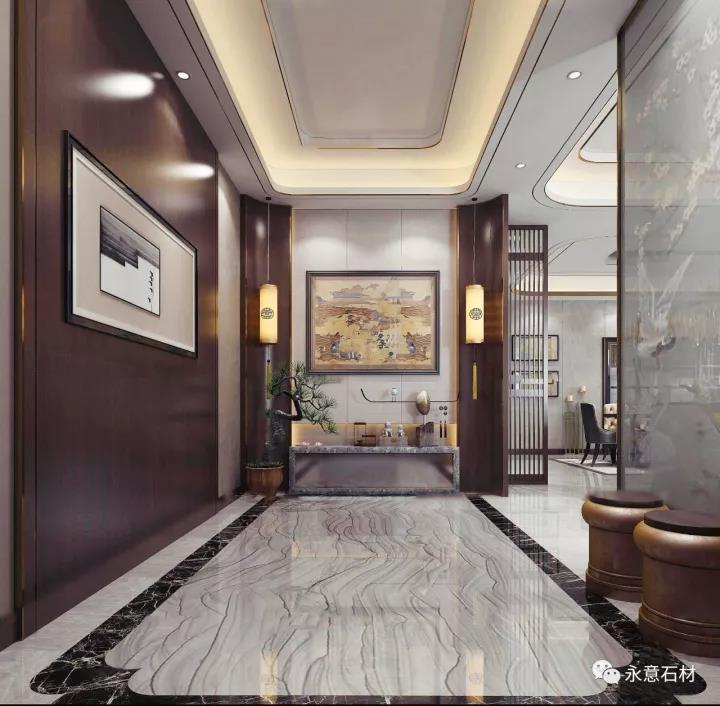 石材裝飾中式風(fēng)格圖片