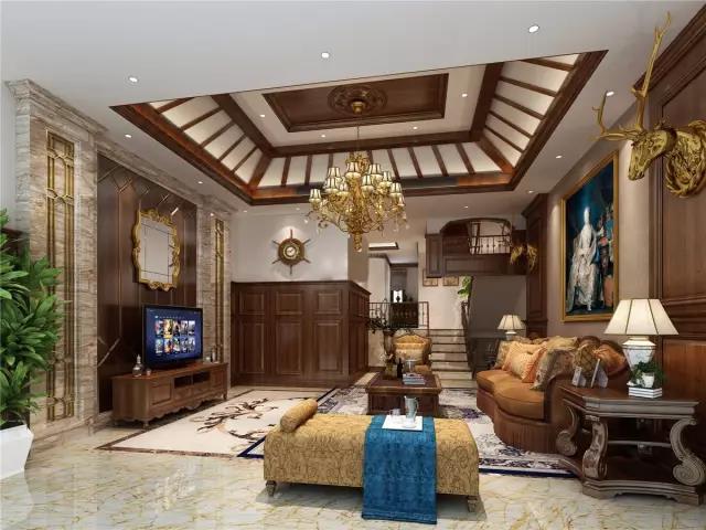 石材美式別墅風(fēng)格圖片/石材美式別墅風(fēng)格樣板圖 (4)