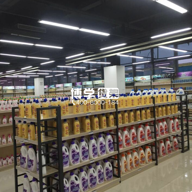 超市雙面中島酒柜 商超木質(zhì)鋼木紅圖片/超市雙面中島酒柜 商超木質(zhì)鋼木紅樣板圖 (4)