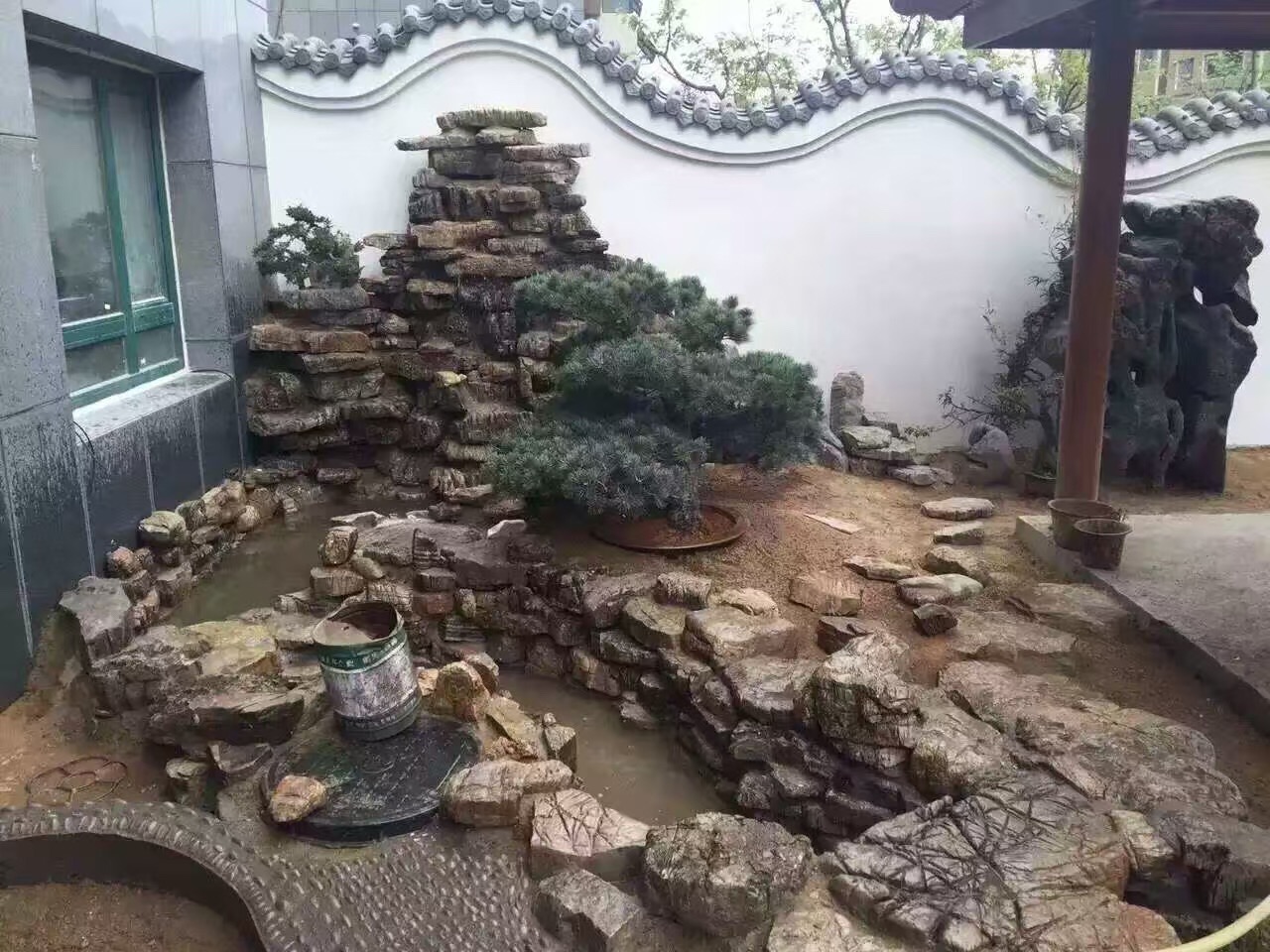 錦鯉魚池圖片/錦鯉魚池樣板圖 (2)