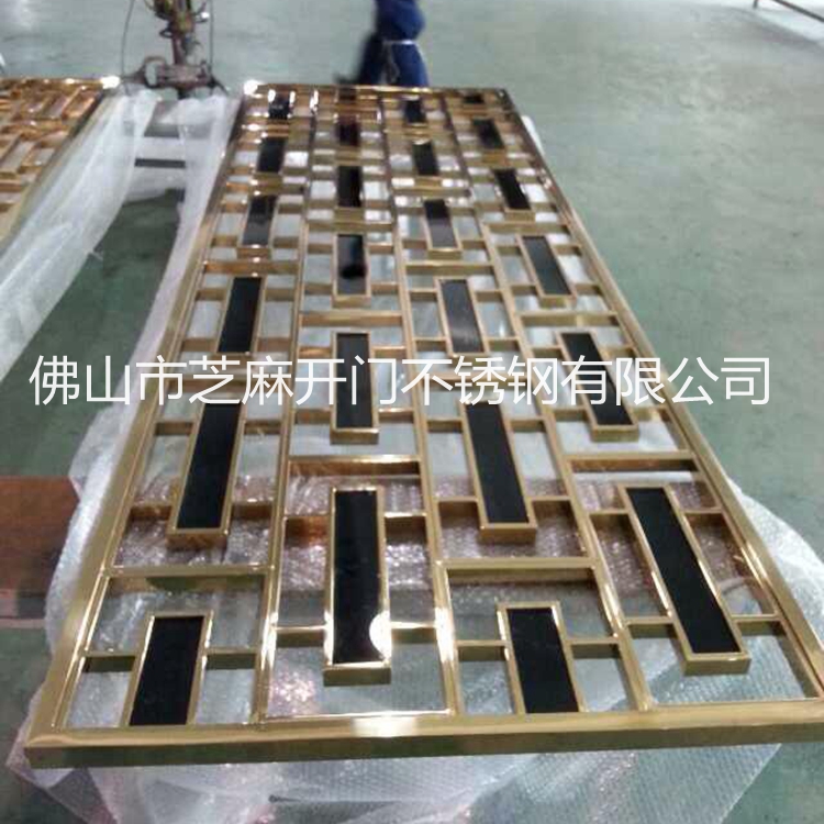 不銹鋼鈦金屏風(fēng)圖片/不銹鋼鈦金屏風(fēng)樣板圖 (2)