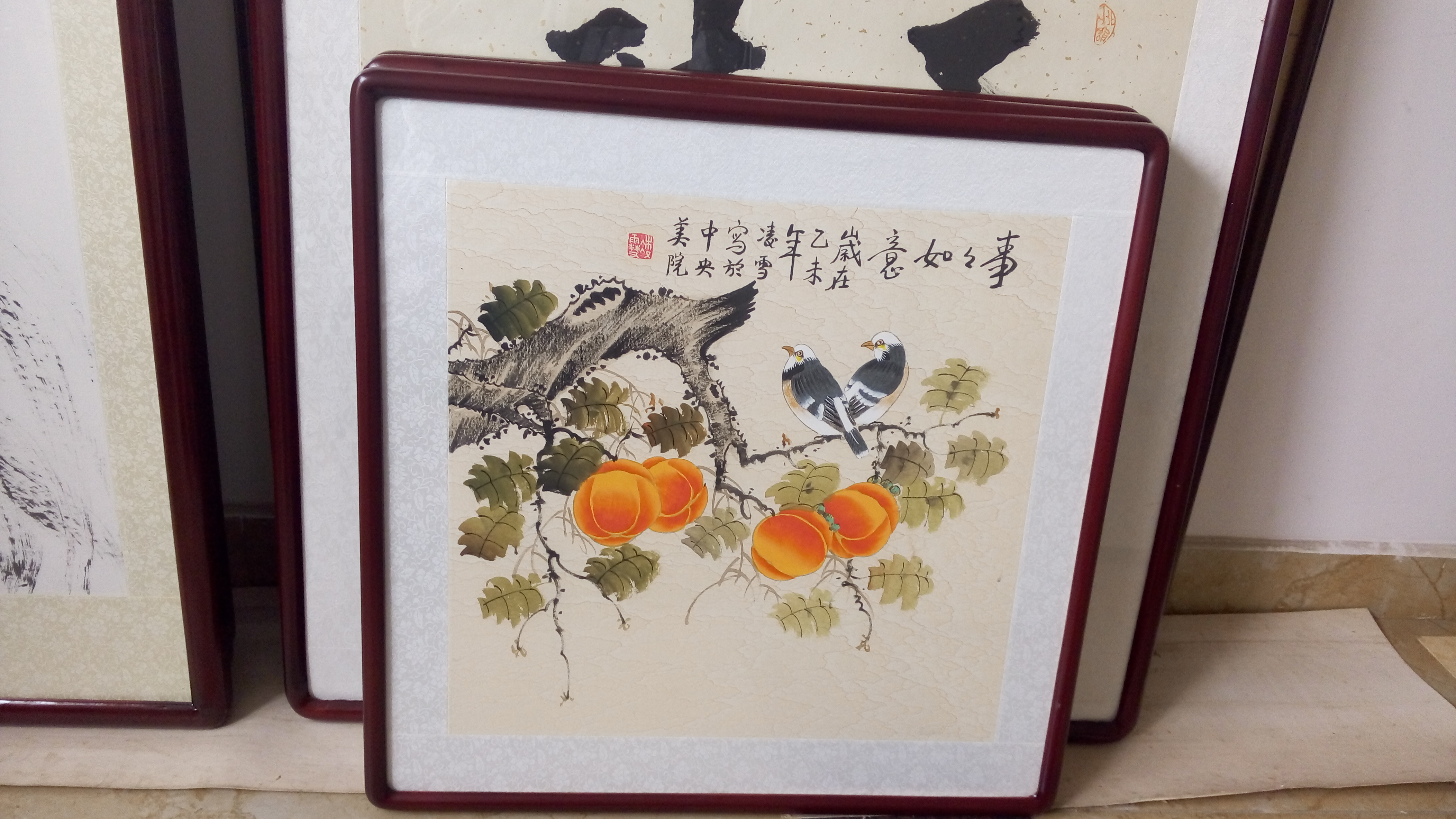 字畫裝裱圖片/字畫裝裱樣板圖 (1)