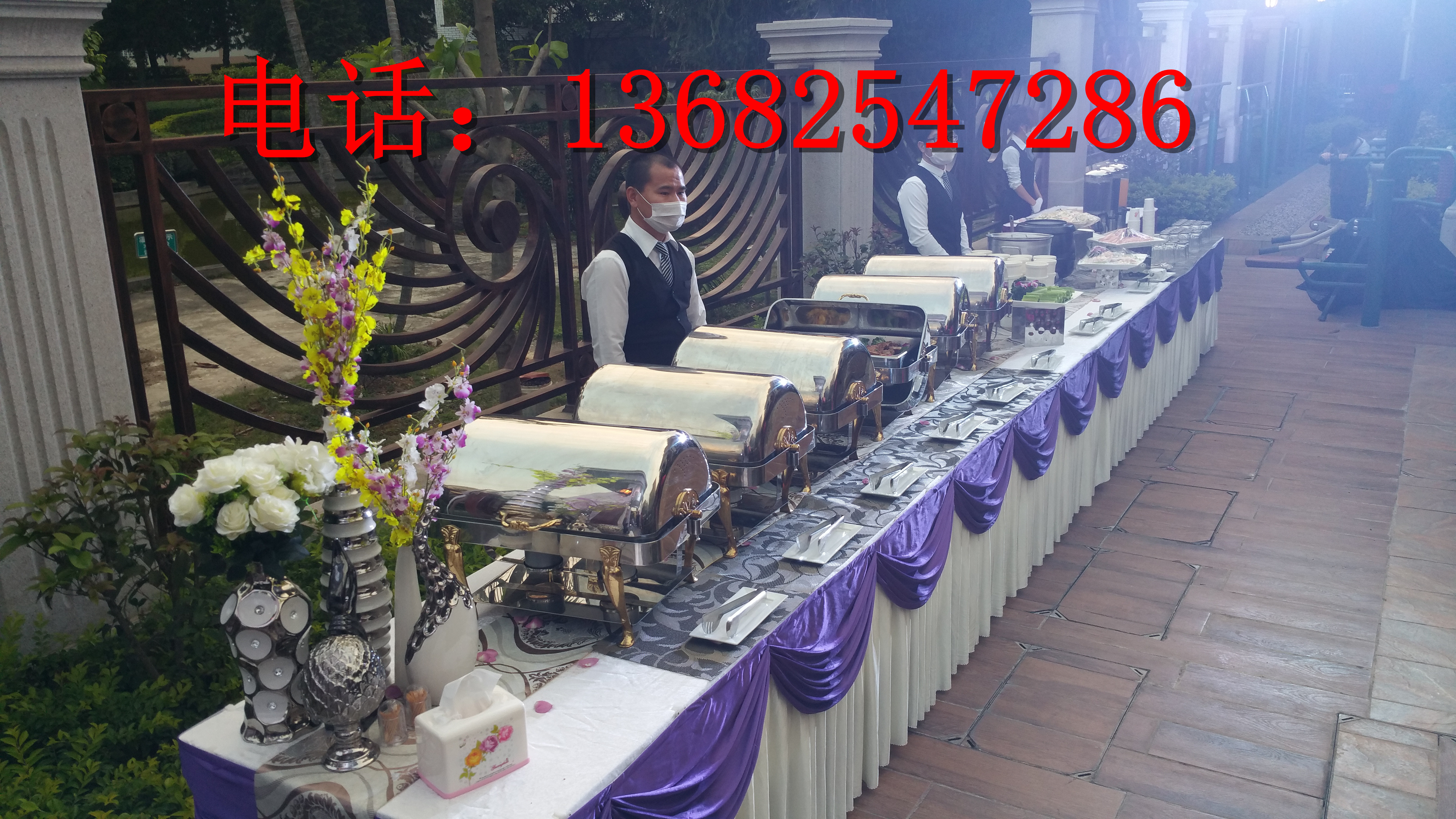 廣州南沙上門自助餐公司自助餐配送圖片