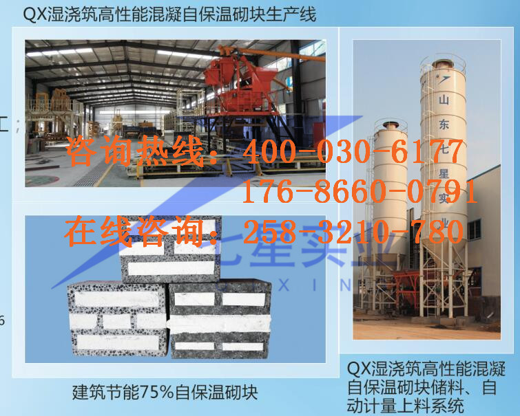 自保溫砌塊生產(chǎn)線山東山東生產(chǎn)廠家