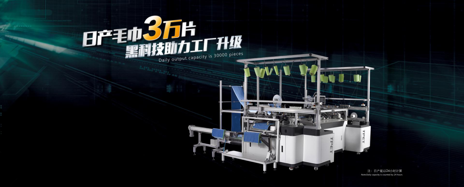 全自動超細纖維毛巾機圖片