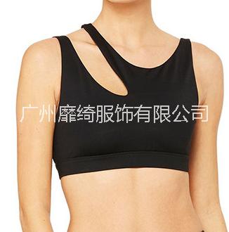 广州四针六线服装加工 运动文胸 含胸垫运动内衣 瑜伽服贴牌加工