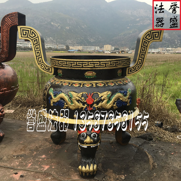 圓形平口香爐圖片/圓形平口香爐樣板圖 (4)