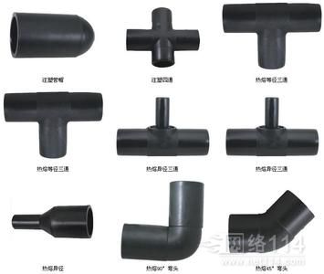 HDPE管件圖片/HDPE管件樣板圖 (4)