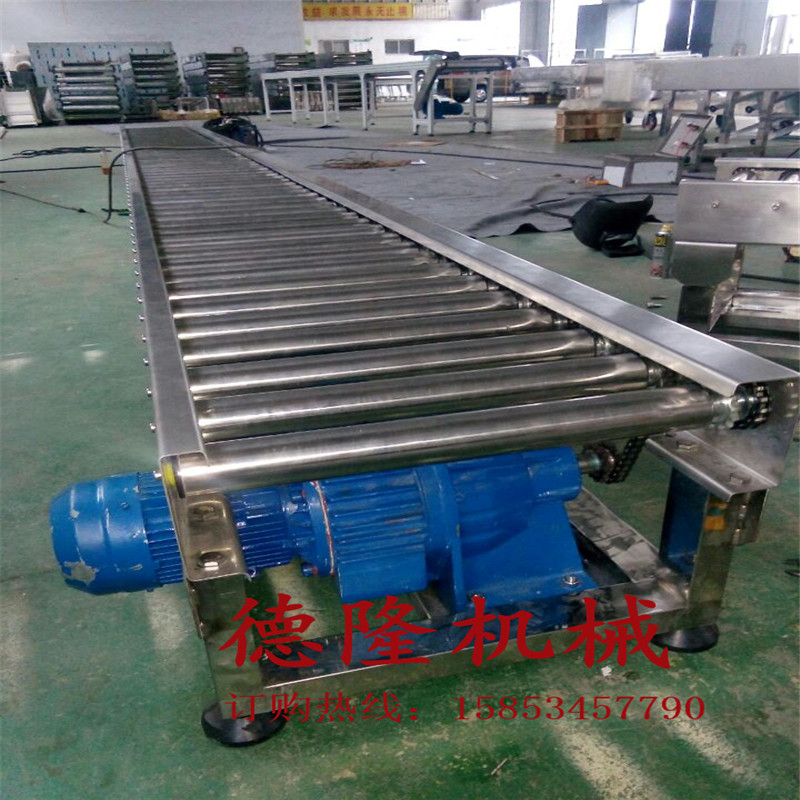 水平動(dòng)力不銹鋼滾筒輸送機(jī)圖片/水平動(dòng)力不銹鋼滾筒輸送機(jī)樣板圖 (3)
