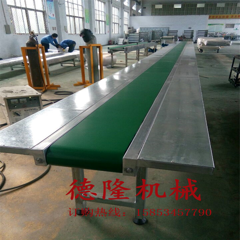 鋁合金皮帶工作臺 電子件流水線圖片/鋁合金皮帶工作臺 電子件流水線樣板圖 (2)