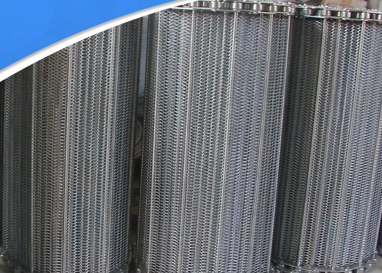 304不銹鋼輸送帶金屬鏈條 螺旋圖片