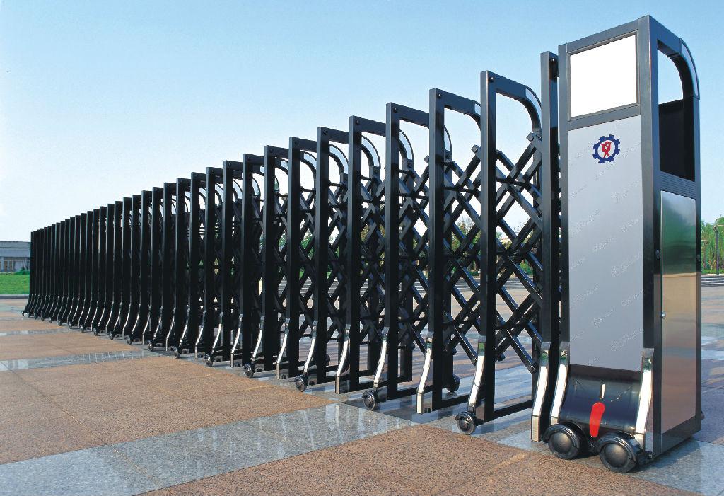 廣州伸縮門圖片/廣州伸縮門樣板圖 (4)