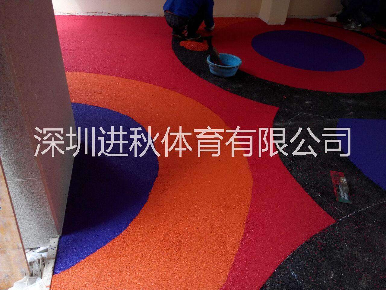 深圳EPDM塑膠場地 顏色多樣