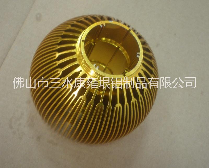 供應熱銷太陽花鋁型材散熱器 鋁型材擠壓廠家 CNC數(shù)控深加工 LED燈杯