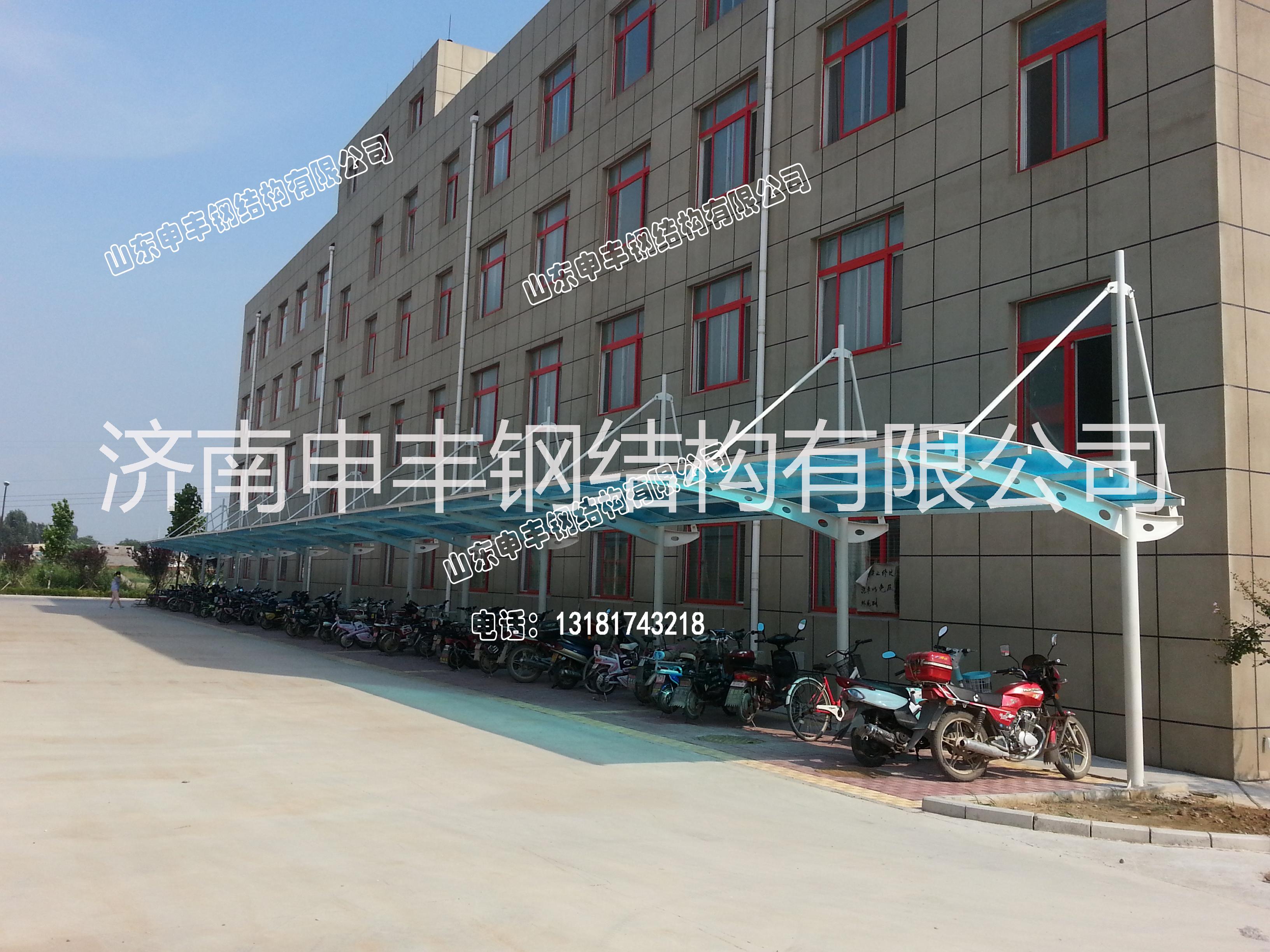 供應(yīng)濟南陽光板車棚