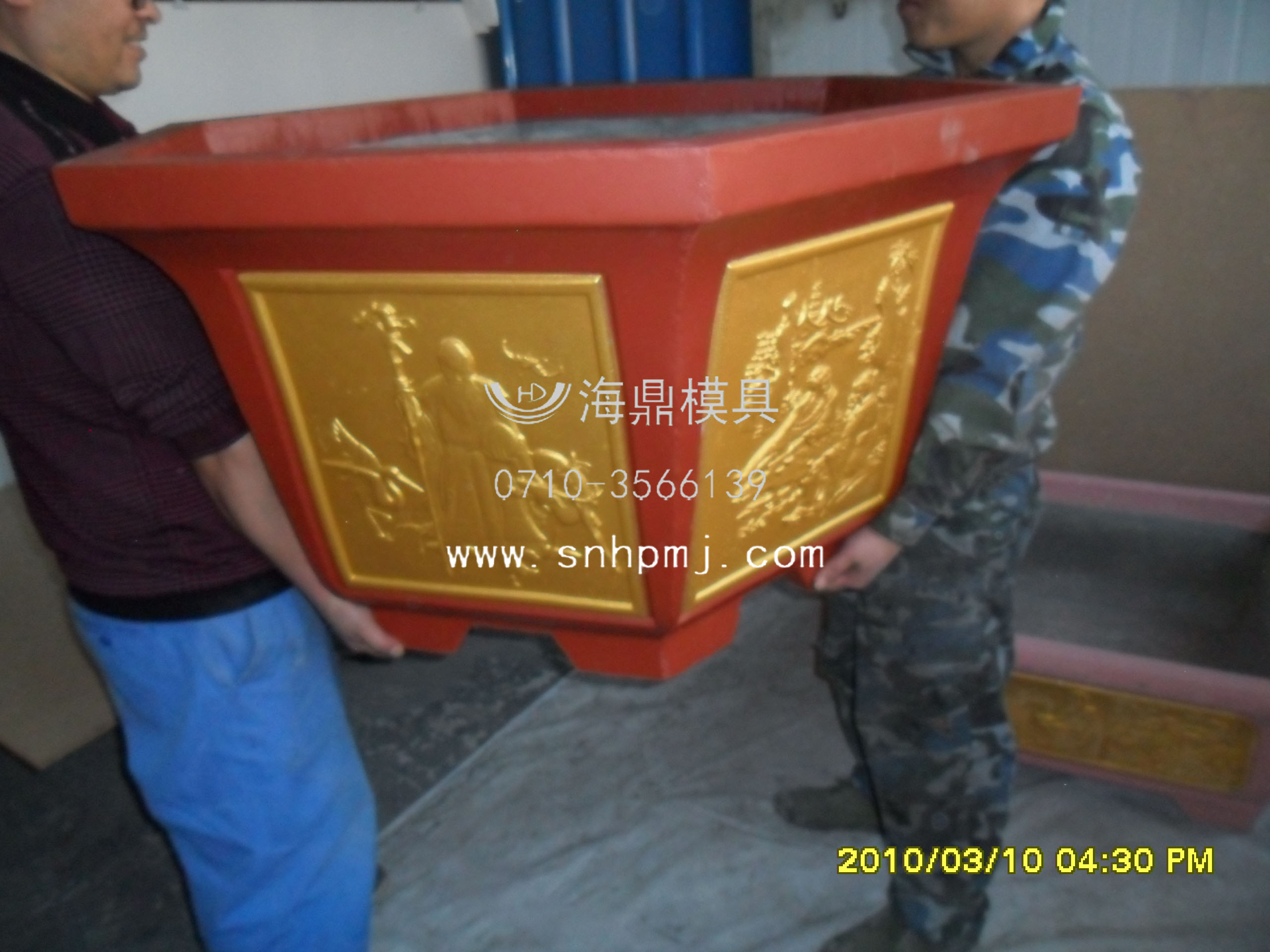 水泥花盆圖片/水泥花盆樣板圖 (4)