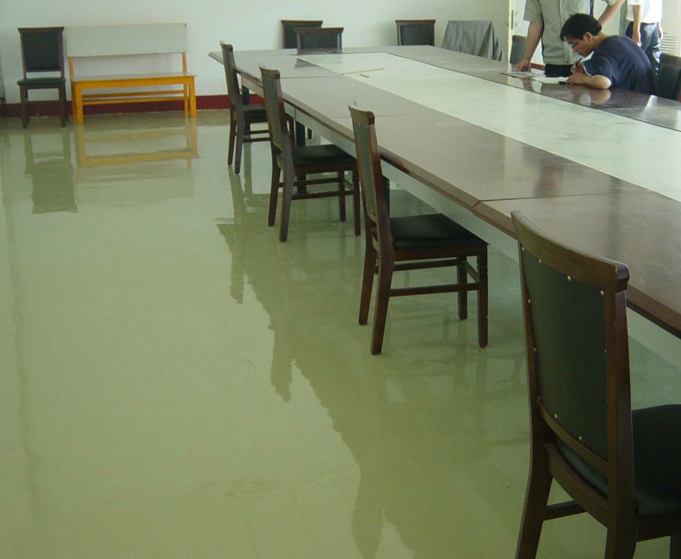 石家莊自流平施工圖片