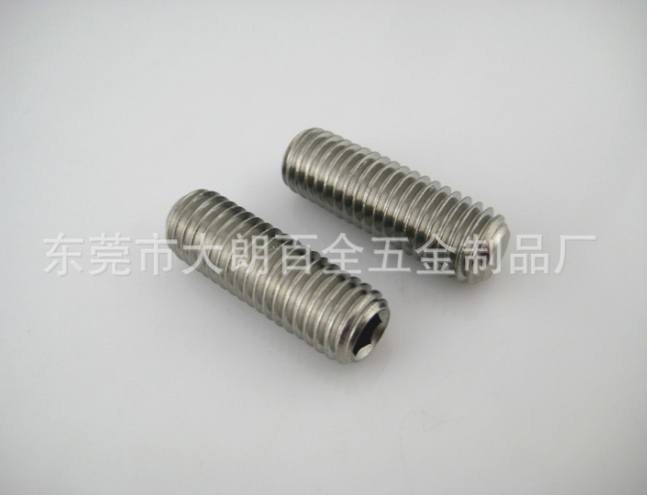 供應(yīng)優(yōu)質(zhì)凹端機米凹端緊定螺釘緊絲機米頂絲可定制