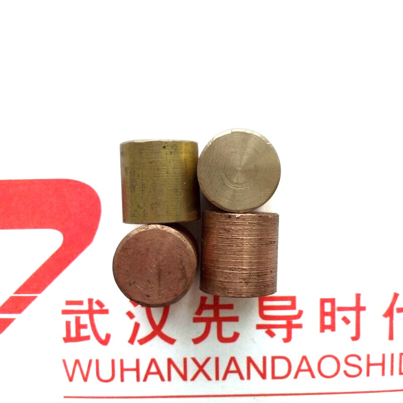武漢先導(dǎo)：鑄鐵壓縮試樣（直徑15*20）HT150壓縮試件 低碳鋼壓縮試件