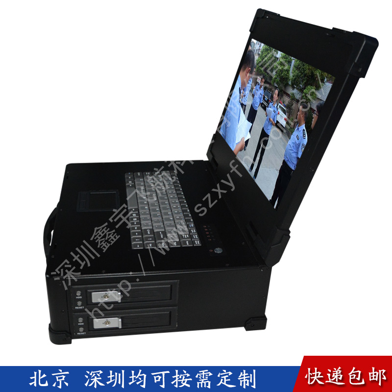 15寸工業(yè)便攜機(jī)機(jī)箱3.5寸抽拉圖片/15寸工業(yè)便攜機(jī)機(jī)箱3.5寸抽拉樣板圖 (1)