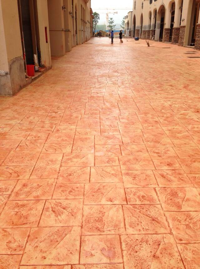 壓花路面圖片/壓花路面樣板圖 (2)