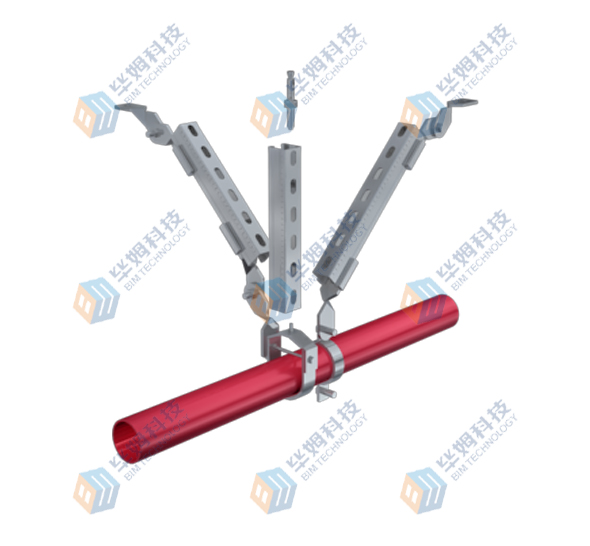 抗震支架圖片/抗震支架樣板圖 (1)