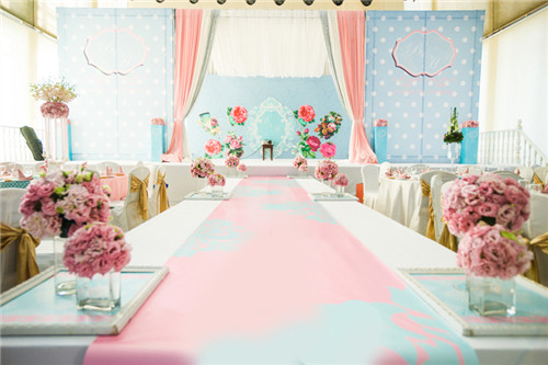 婚禮場地布置圖片/婚禮場地布置樣板圖 (4)