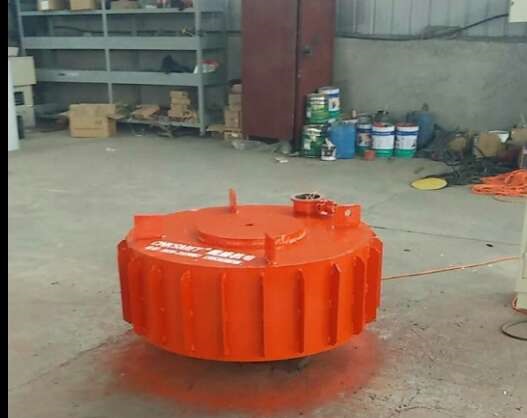 石料廠專用強力除鐵器，強磁磁鐵圖片