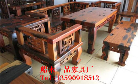 船木沙發(fā)圖片/船木沙發(fā)樣板圖 (2)