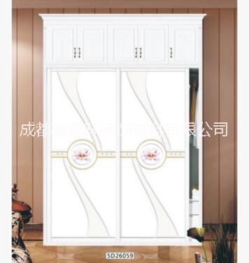 水晶衣柜門 UV彩繪移門批發(fā)|水晶封釉彩繪雕刻移門批發(fā)|彩雕水晶衣柜門