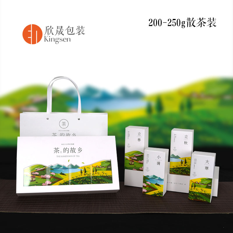 新款春茶西湖龍井包裝盒禮盒半斤裝圖片/新款春茶西湖龍井包裝盒禮盒半斤裝樣板圖 (1)