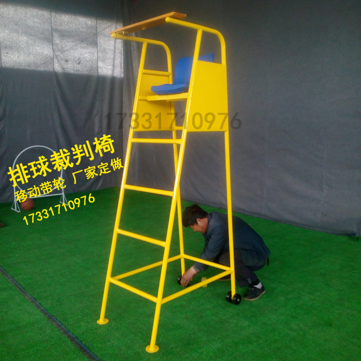 比賽羽毛球裁判椅圖片
