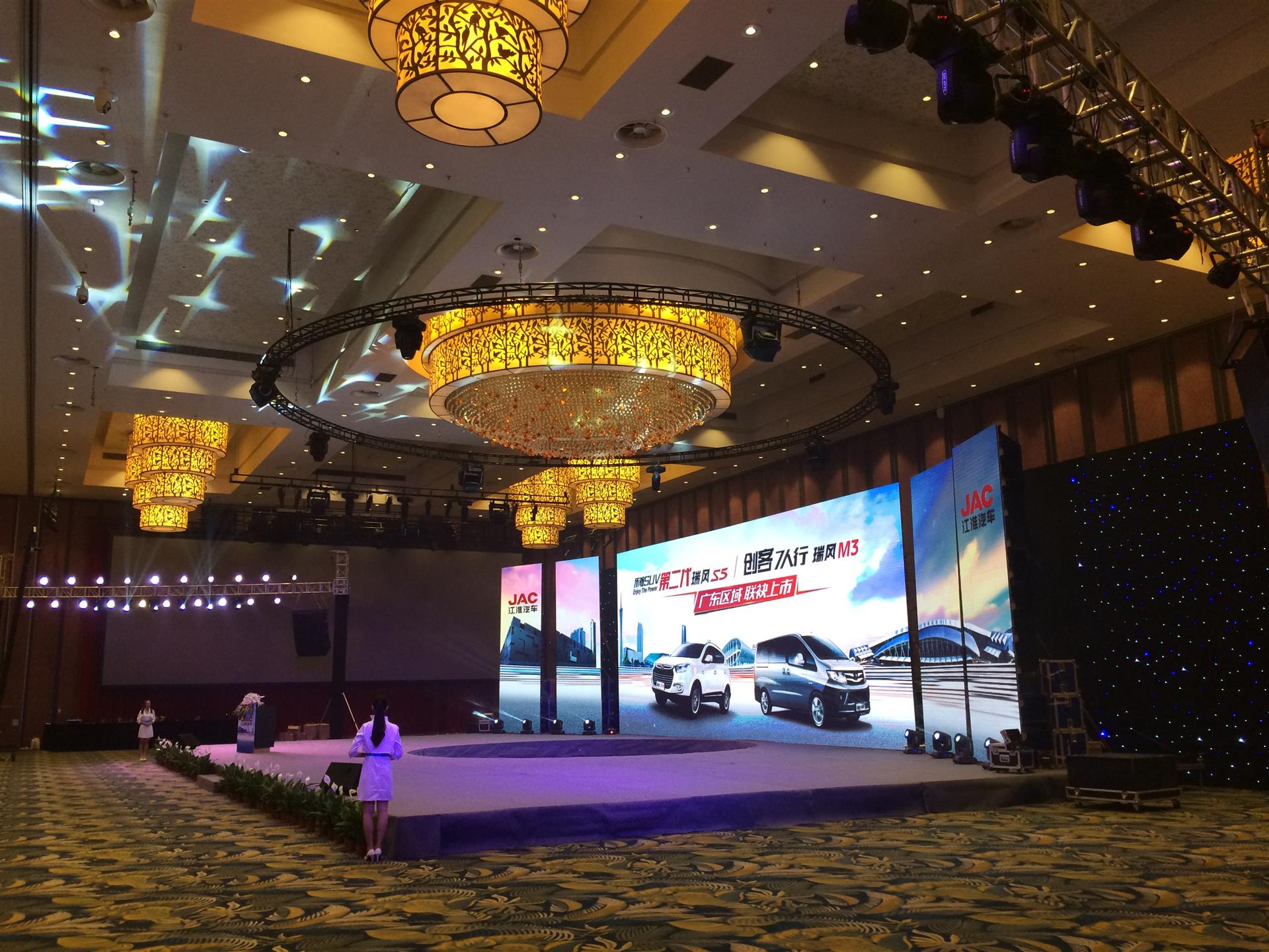 南昌燈光音響 舞臺桁架 慶典活動圖片